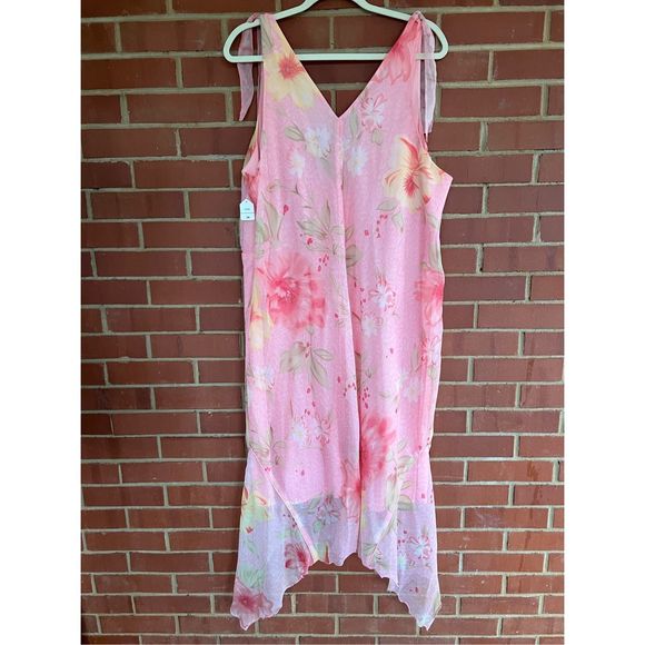 Y2K Style Floral Dress Plus Size - Picture 5 of 5